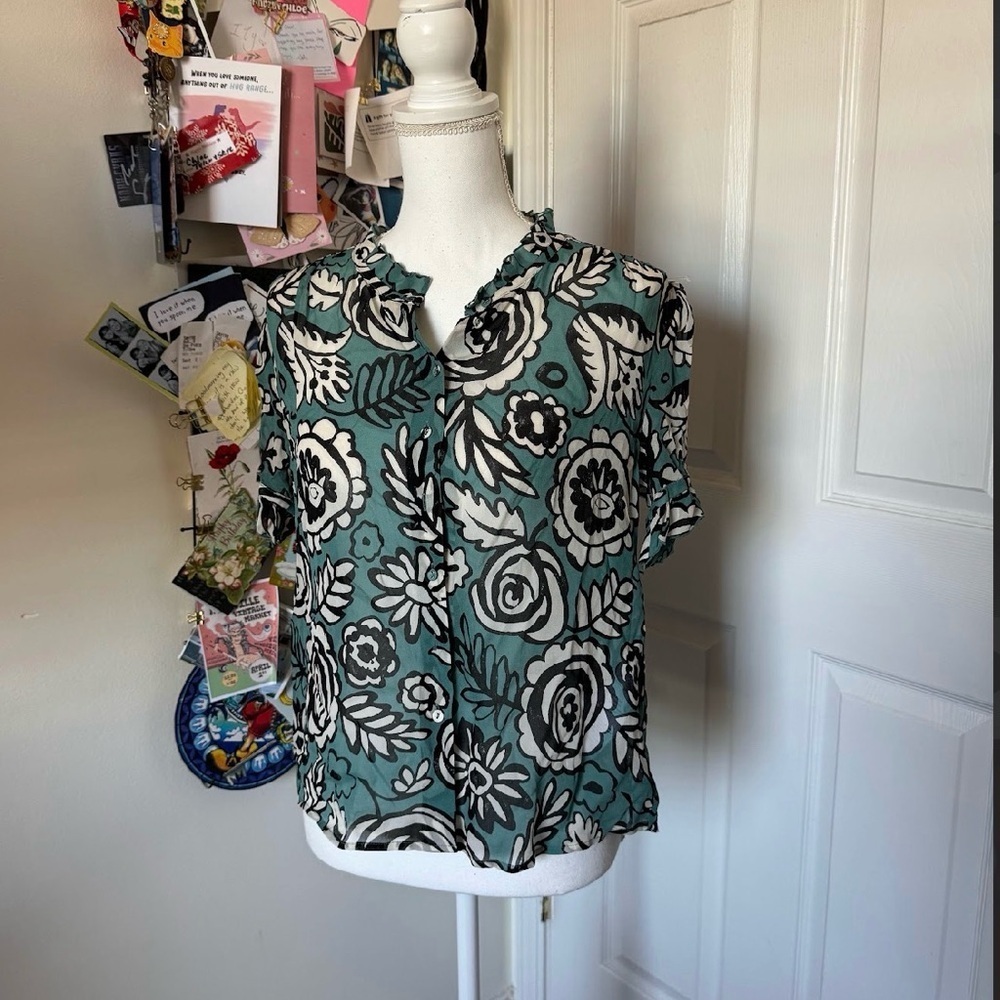 Samsoe Samsoe Rosella Floral Top Medium